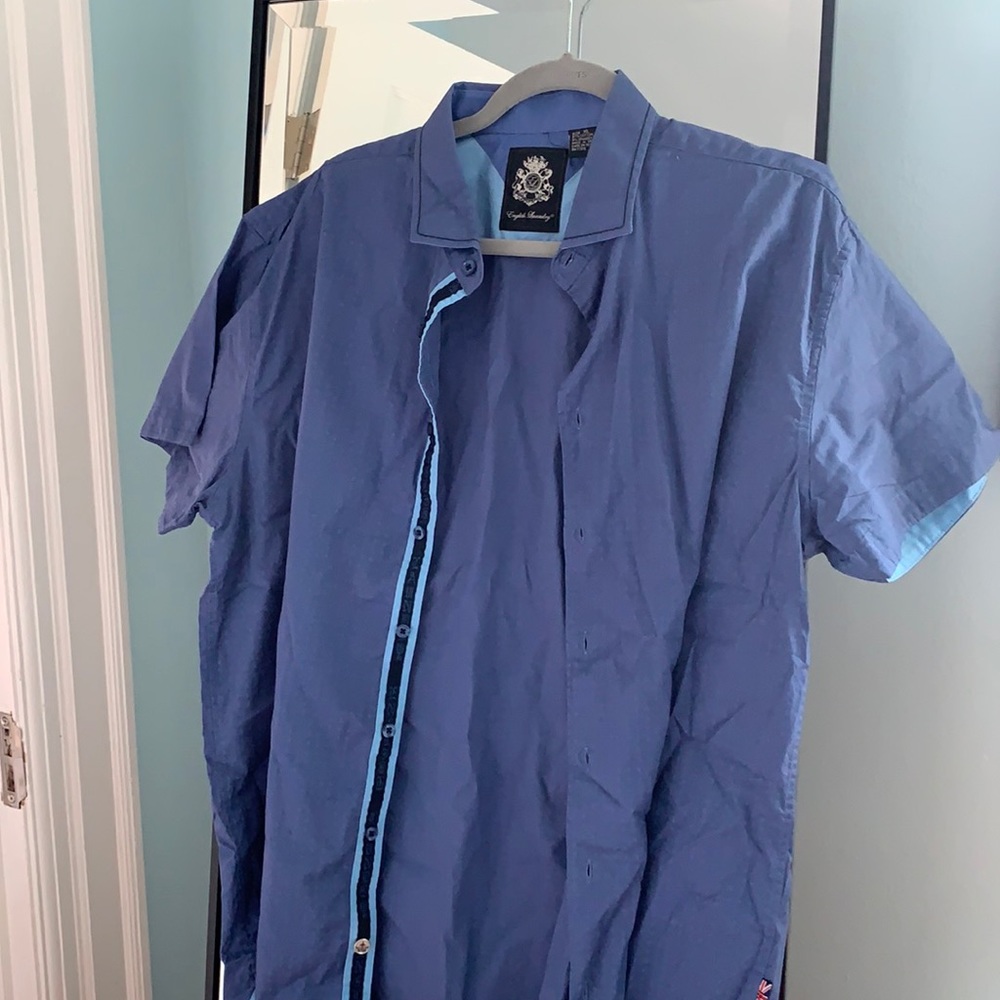 Short sleeve button up shirt